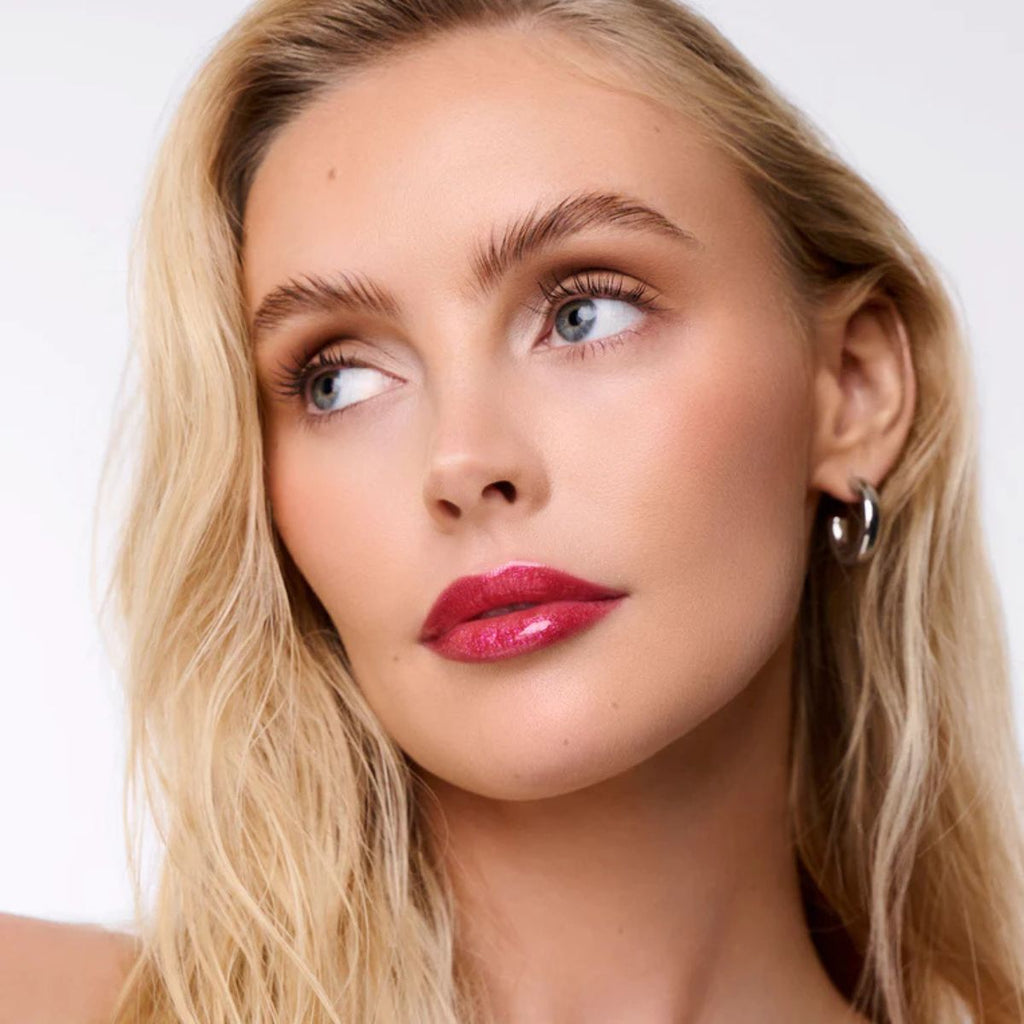 Wonderskin - Blading Top Gloss - Red Glitter