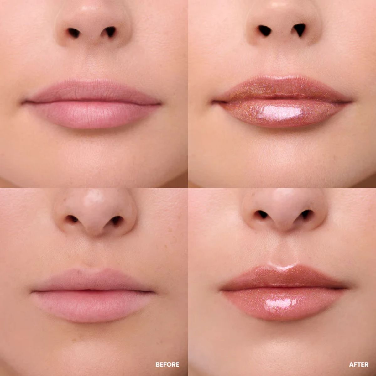 Wonderskin - Blading Top Gloss - Gold Glitter