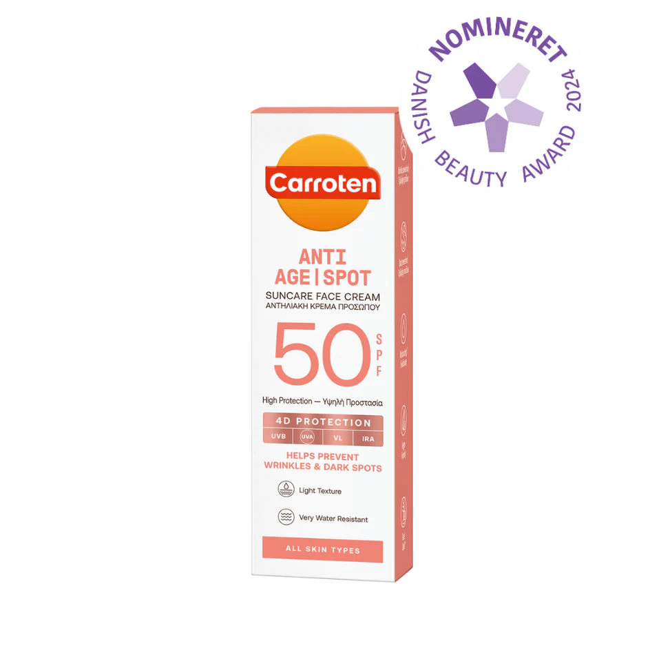 Carroten - Anti-age Spot Face Cream - SPF 50 (pigmentering) - 50 ml