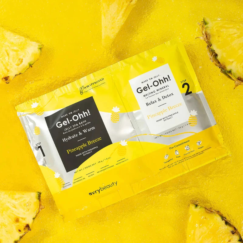 Gel-Ohh! Jelly Spa Bath - Pineapple Breeze (Limited Edition)