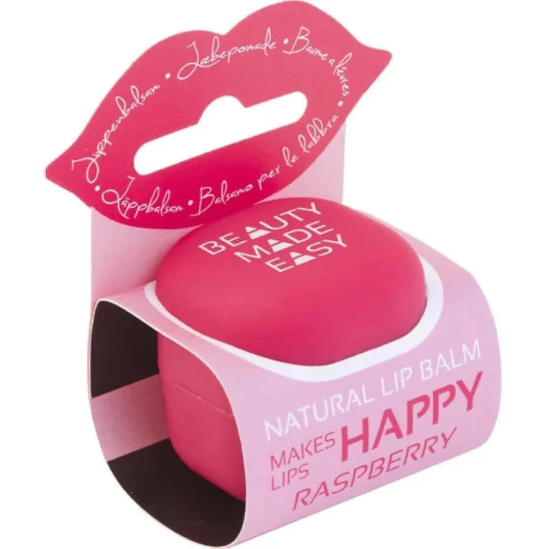 BEAUTY MADE EASY - MAKES LIPS HAPPY - RASPBERRY