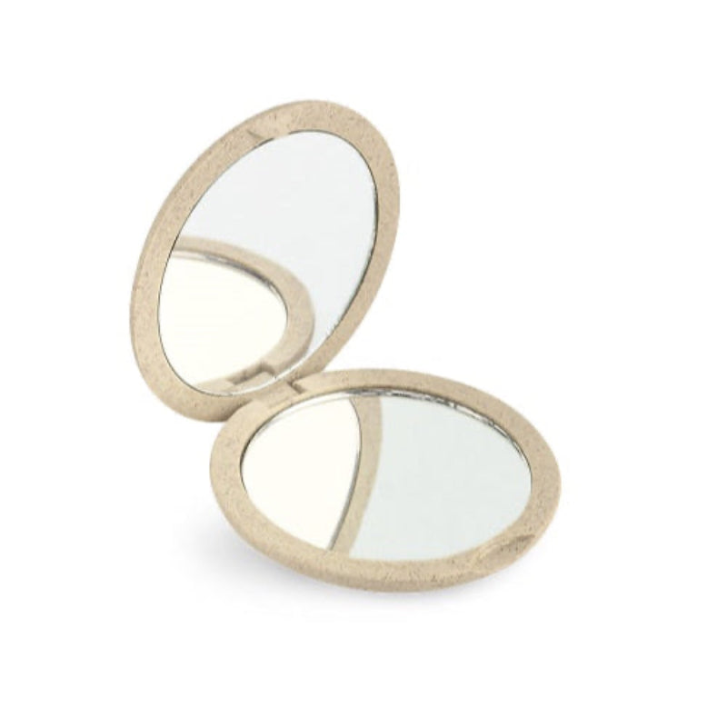 BETER NATURAL FIBER - LOMMESPEJL - med X4 forstørrelse - BEIGE