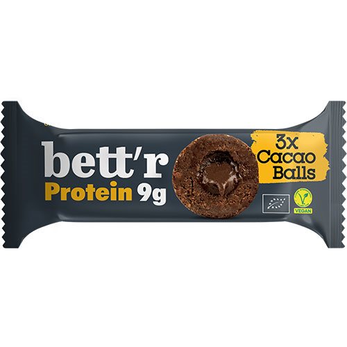 Bett'r - Protein Cacao Balls Økologisk - 45 g
