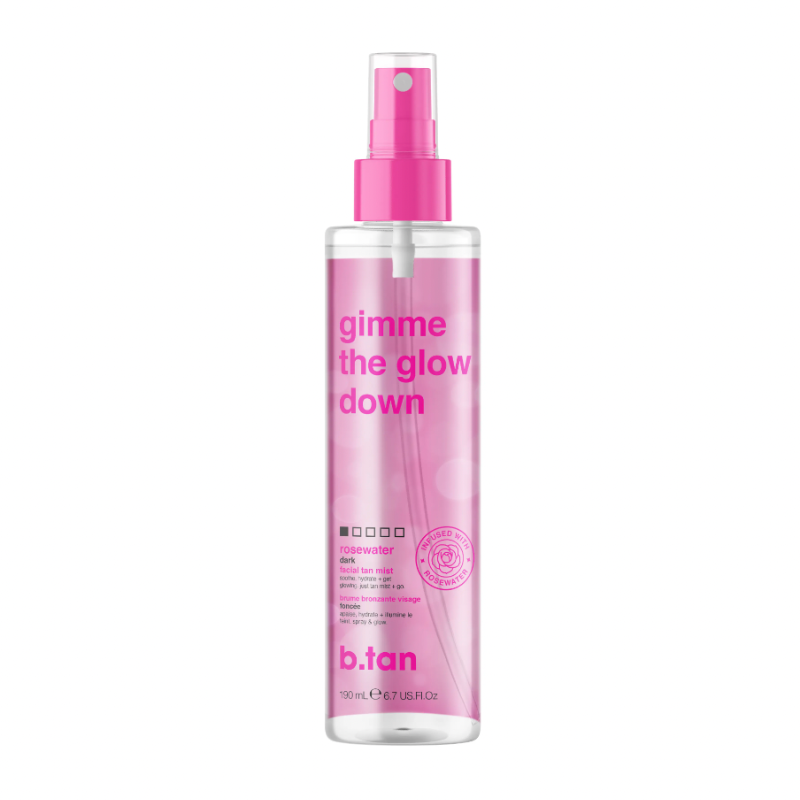 b.tan – gimme the glow down, ansigtsmist - 190ml