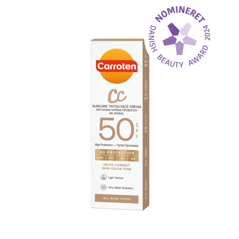 Carroten - CC Tinted Face Cream SPF 50 - 50 ml