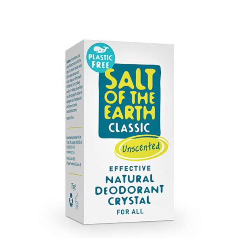 Salt Of The Earth - Crystal Deo - Unscented -  75 g.