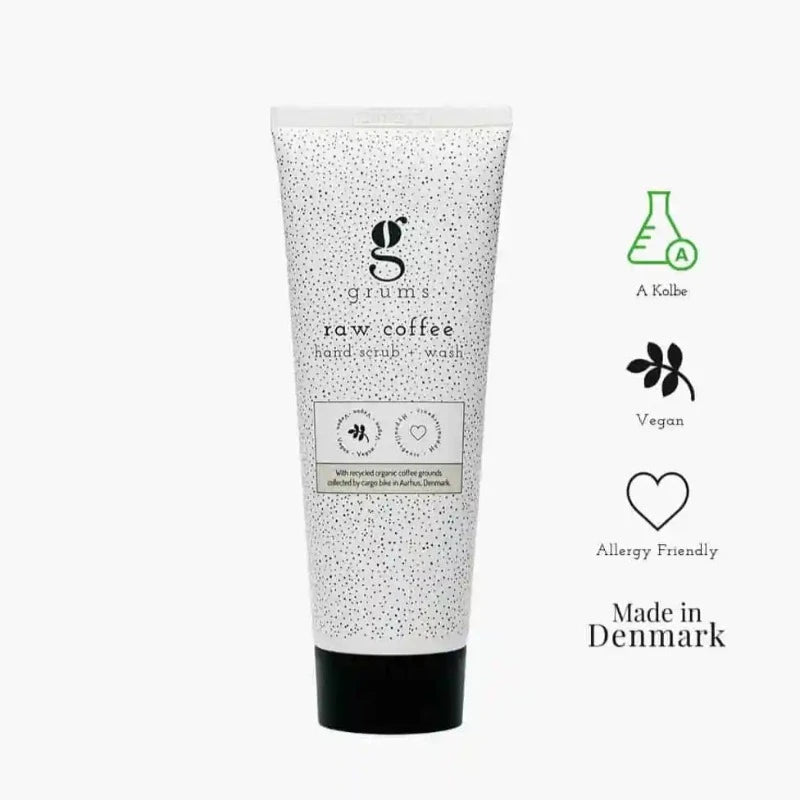 grums - raw coffee hand scrub + wash - 120 ml.