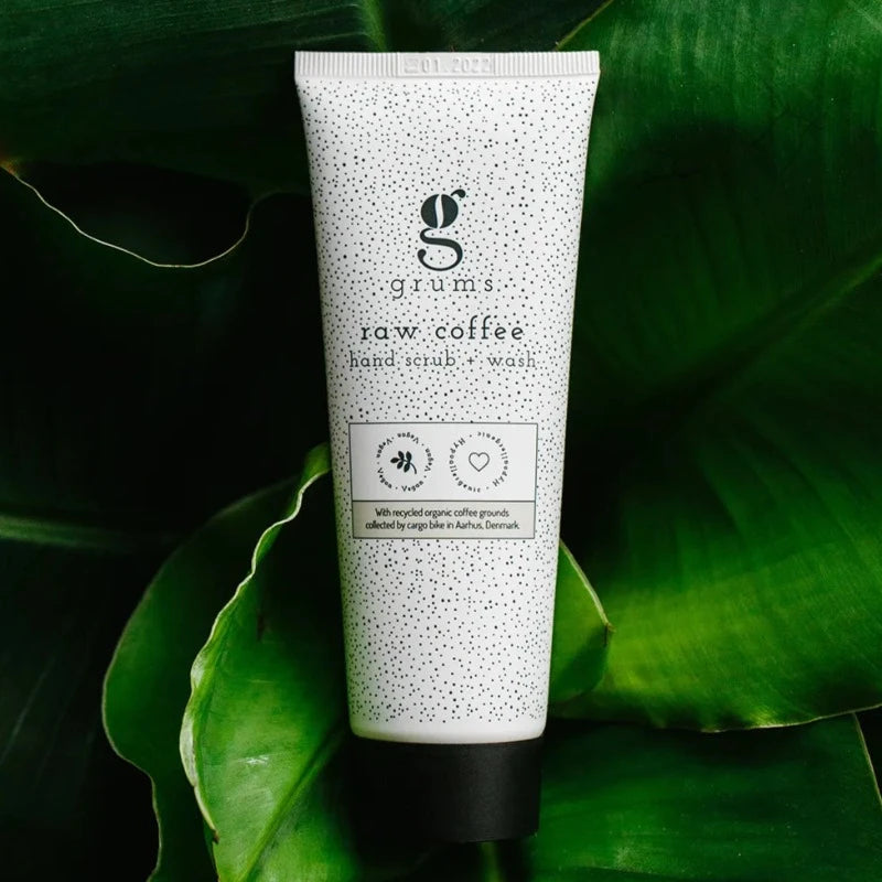 grums - raw coffee hand scrub + wash - 120 ml.