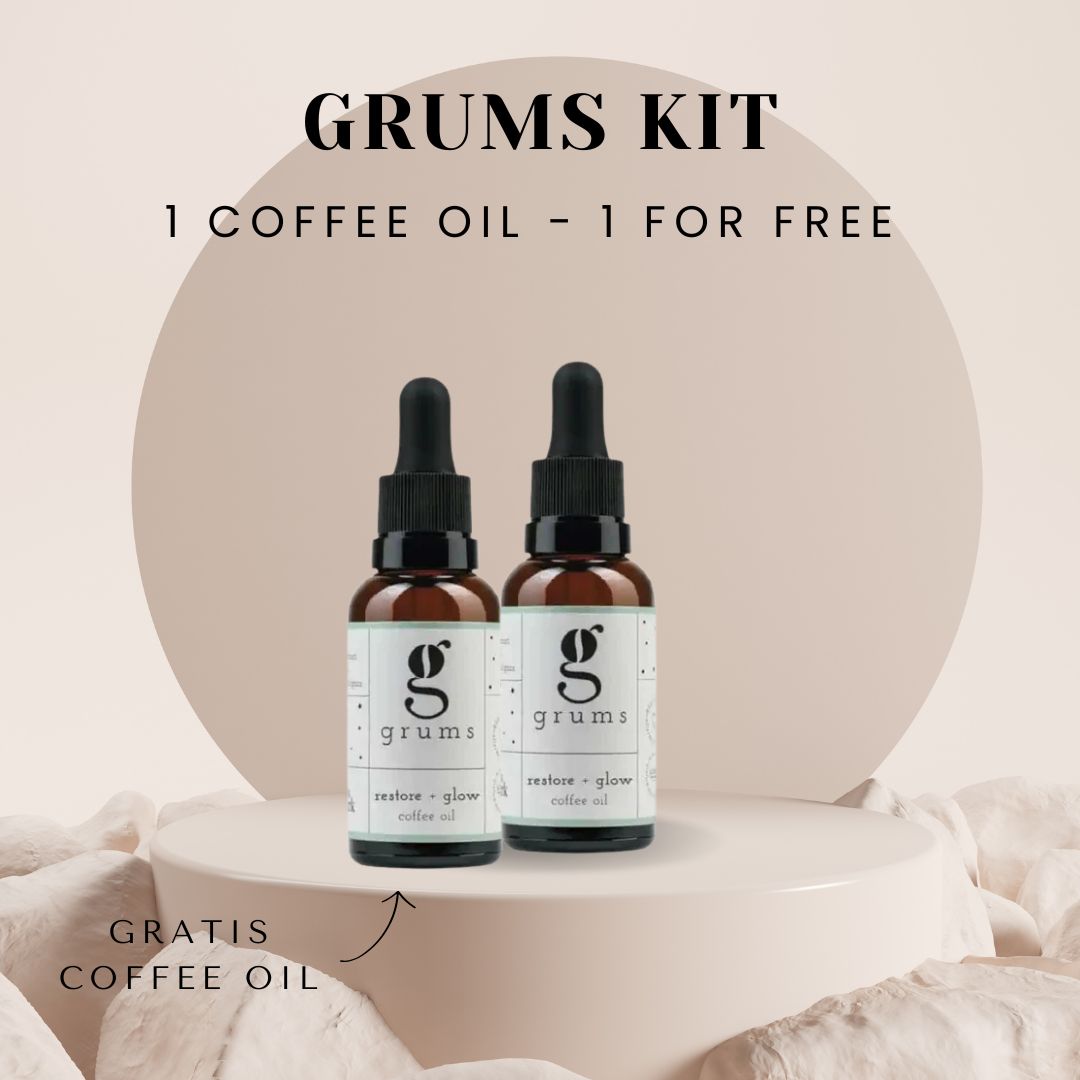 Grums kit - 1 Coffee Oil - Få 1 gratis