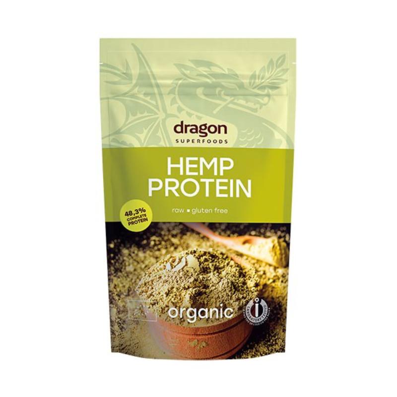 Hampe protein pulver - Økologisk - 200g.