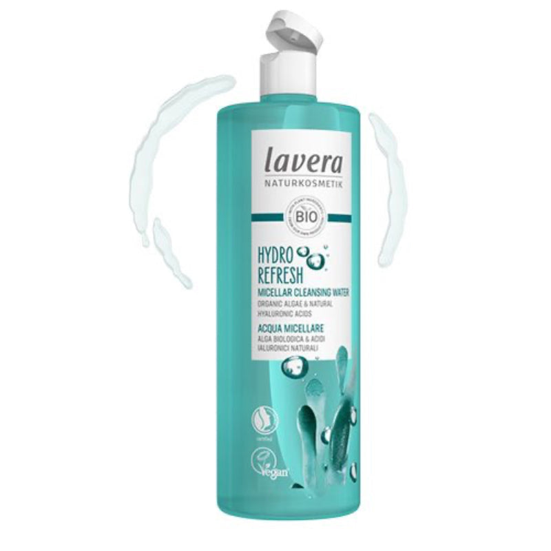 Lavera - Hydro Refresh Micellar Cleansing Water - 400 ml.