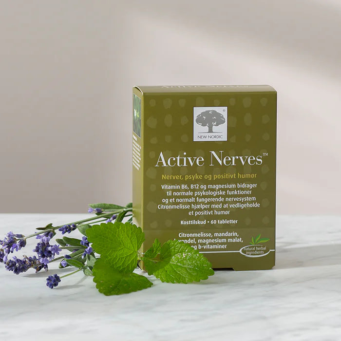 New Nordic -  ACTIVE NERVES (Nerver, psyke & positivt humør) - 60 tabletter