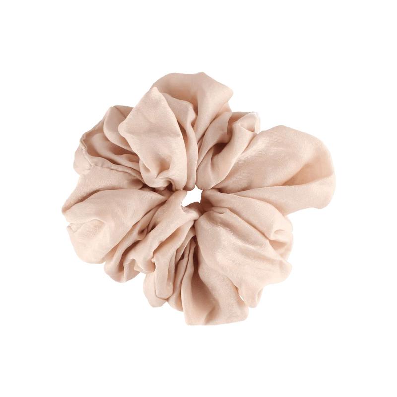 ByStær - Isabella Scrunchie - Beige - 18 cm.