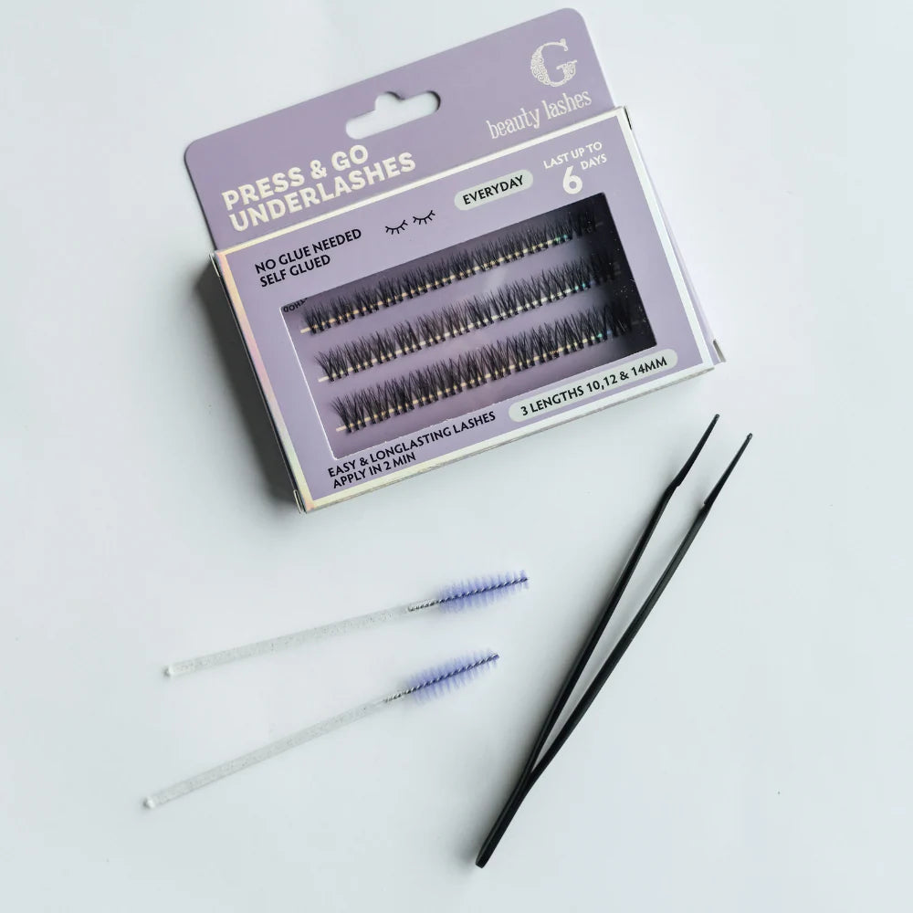 G BEAUTY LASHES - Press & Go vipper - Lust (Starter Kit)