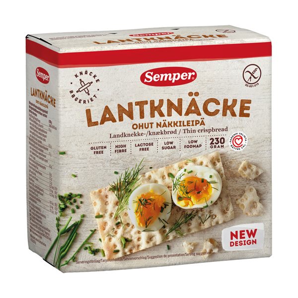 Semper - Knækbrød land glutenfri