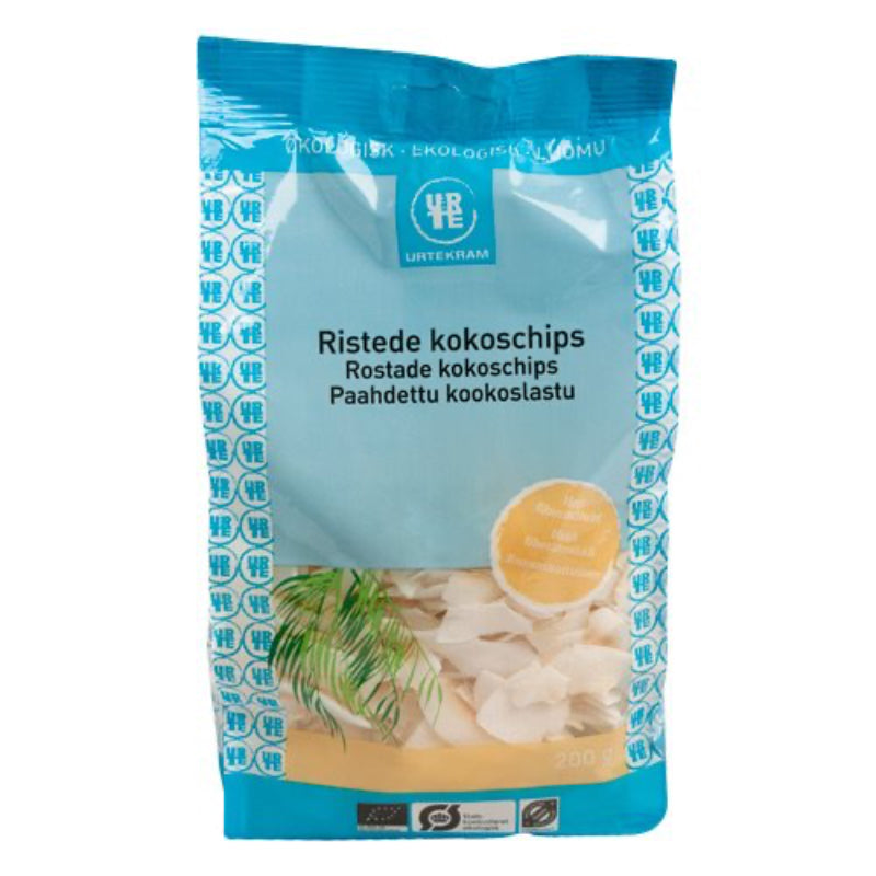 Urtekram - Kokoschips ristede- økologisk - 200 g.