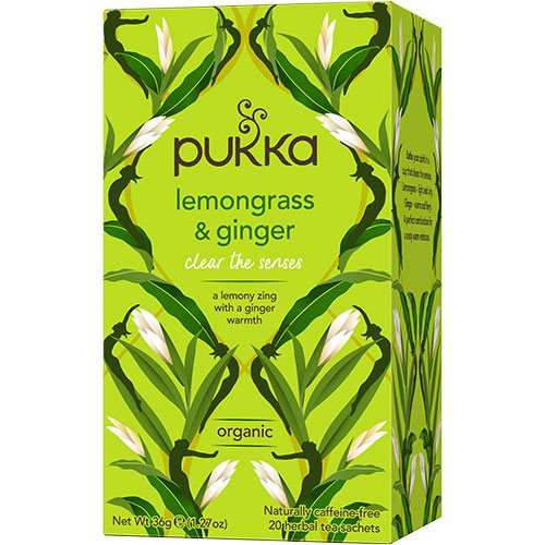 Pukka - Lemongrass & Ginger te - økologisk - 20 breve