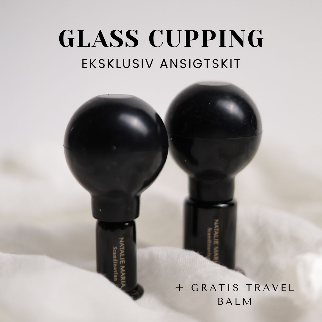 Glass cupping | Eksklusivt ansigtskit