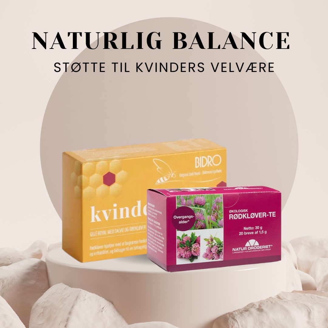 Naturlig Balance - Støtte til kvinder i overgangsalderen