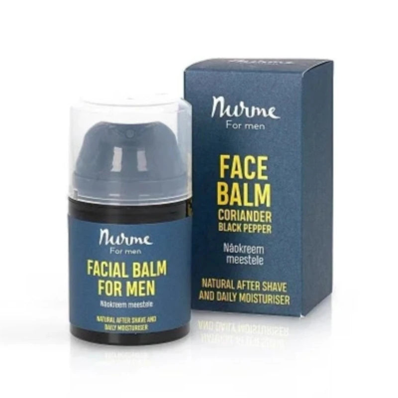 NURME - CORIANDER & BLACK PEPPER - FACIAL BALM FOR MEN - 50 ml.
