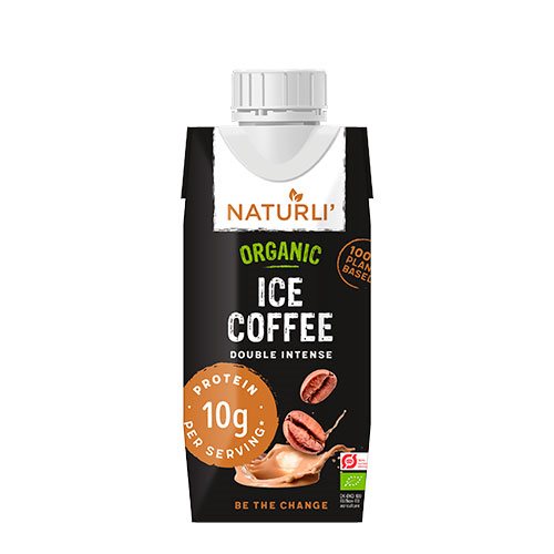 NATURLI - Organic Ice Coffee Double Intense - 330 ml.