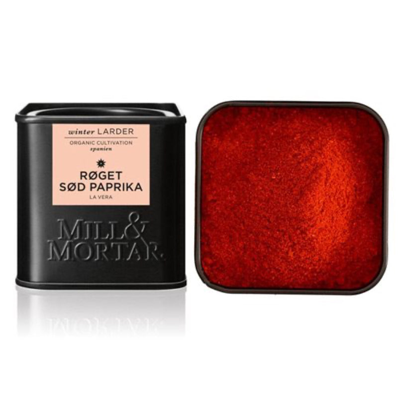 Mill & Mortar - Paprika røget sød - økologisk - 50 g.