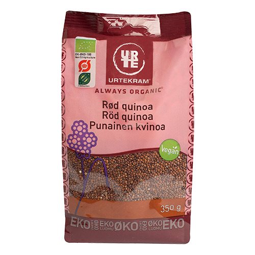 Urtekram - Økologisk rød Quinoa - 350 g.