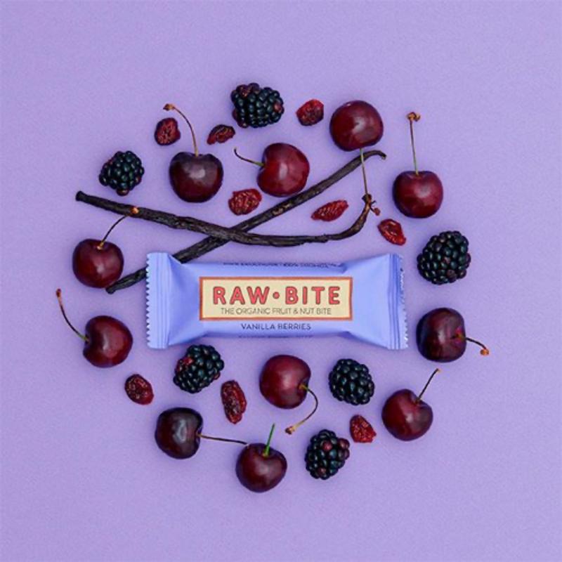 Rawbite - Vanilla Berries - Økologisk