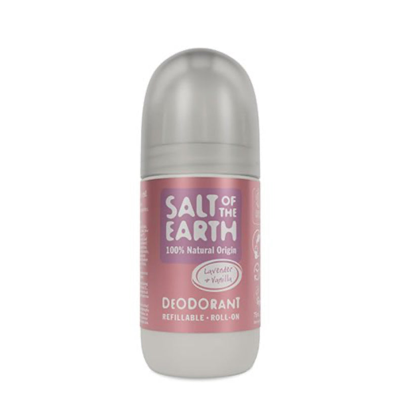 Salt Of The Earth - Roll-On Deo - Lavender & Vanilla -  75 ml.