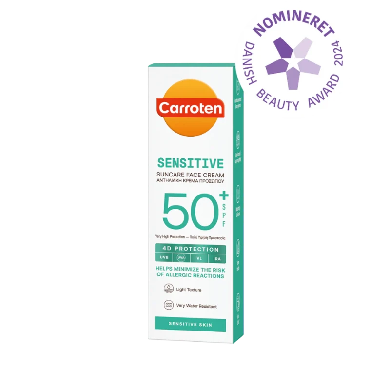 Carroten - Sensitive Face Cream SPF 50 - 50 ml