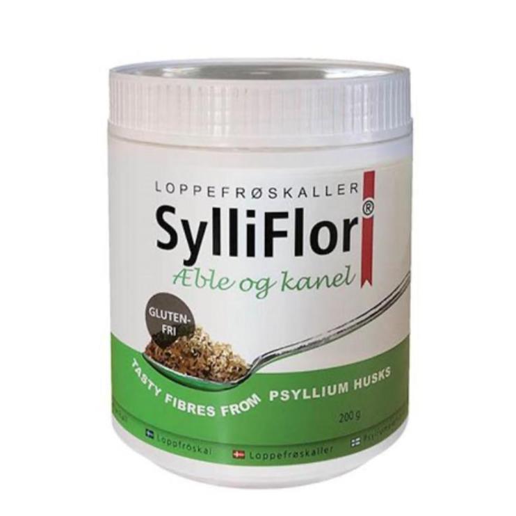 SylliFlor - Loppefrøskaller - æble og kanel - 200g.