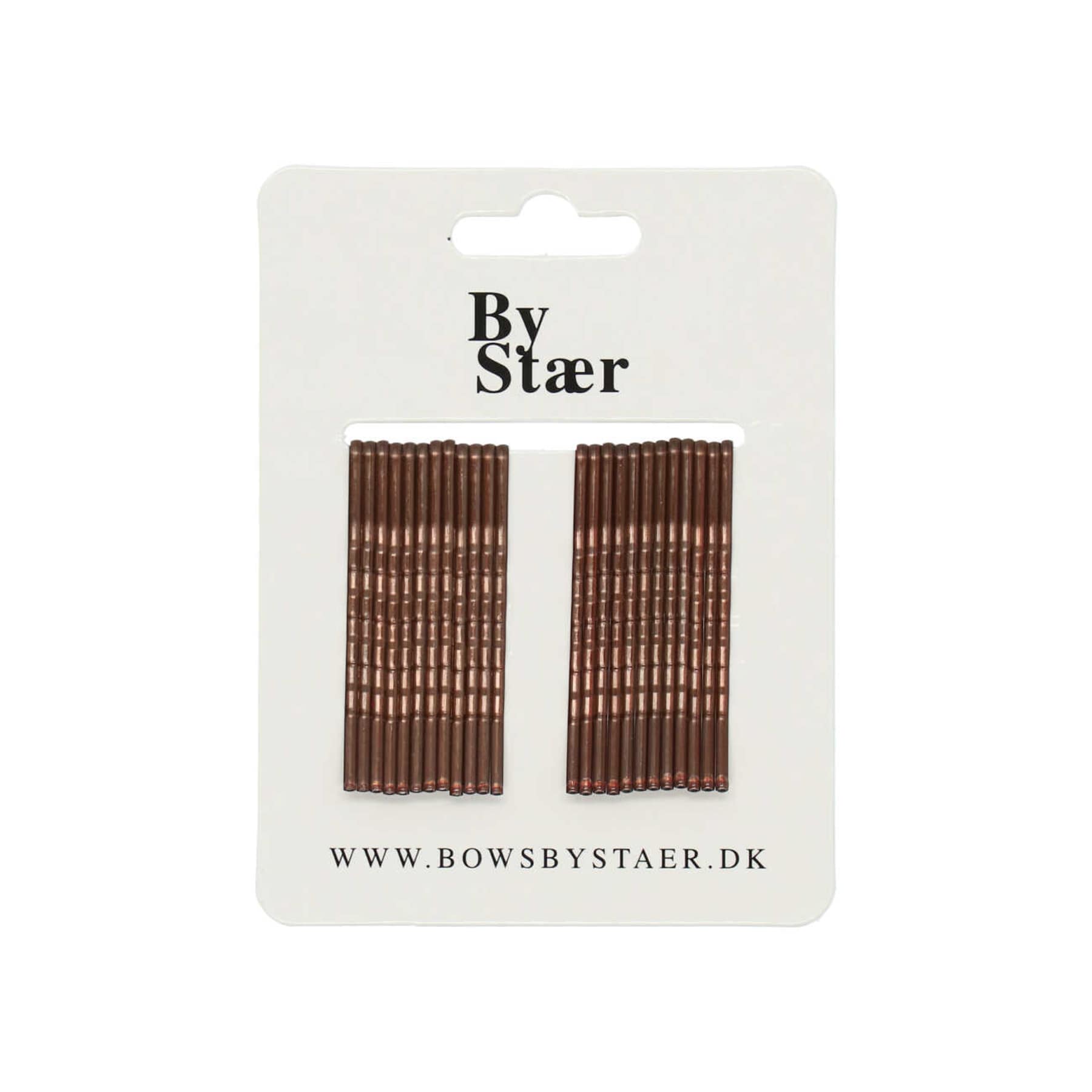 ByStær - Hårnåle - Basic - Brune