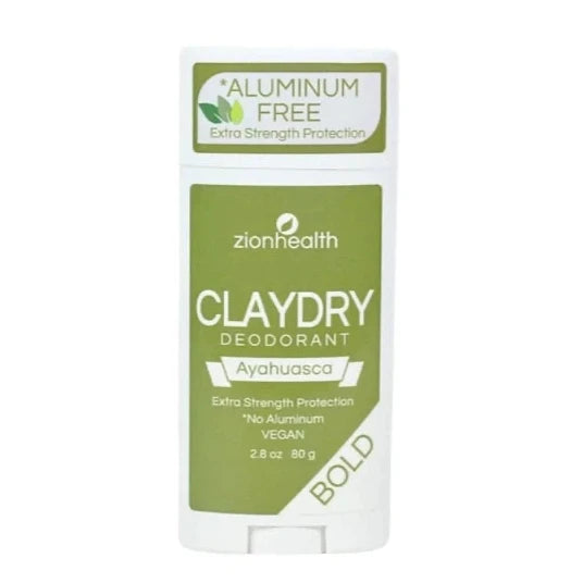 ZIONHEALTH  - BIO CLAYDRY  DEODORANT - AYAHUASCA - 80ml