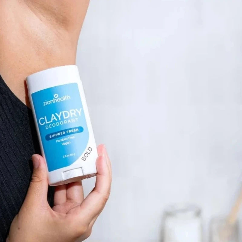 ZIONHEALTH  - BIO CLAYDRY  DEODORANT - SHOWER FRESH - 80ml