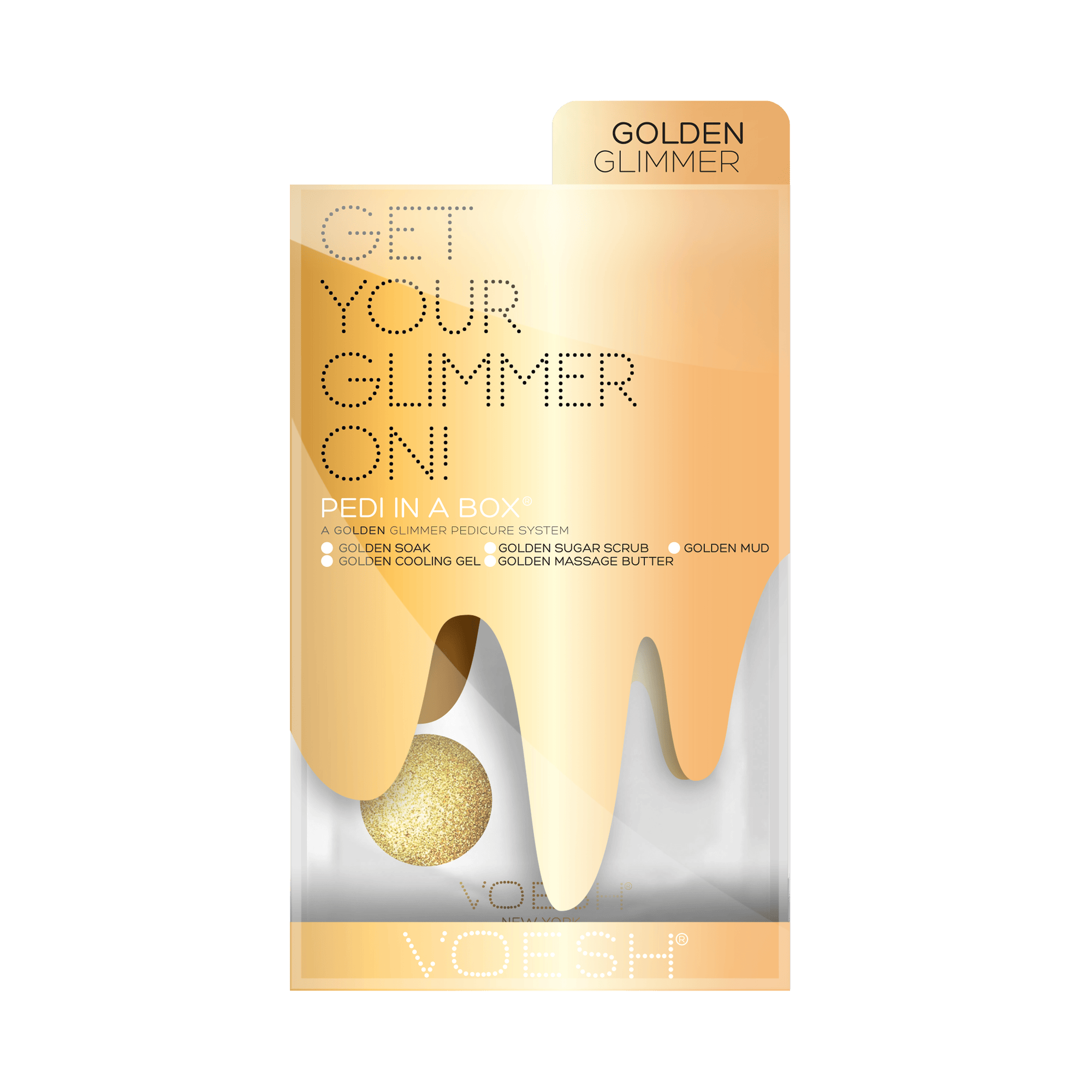 Voesh - Pedi Kit - Get your Glimmer on