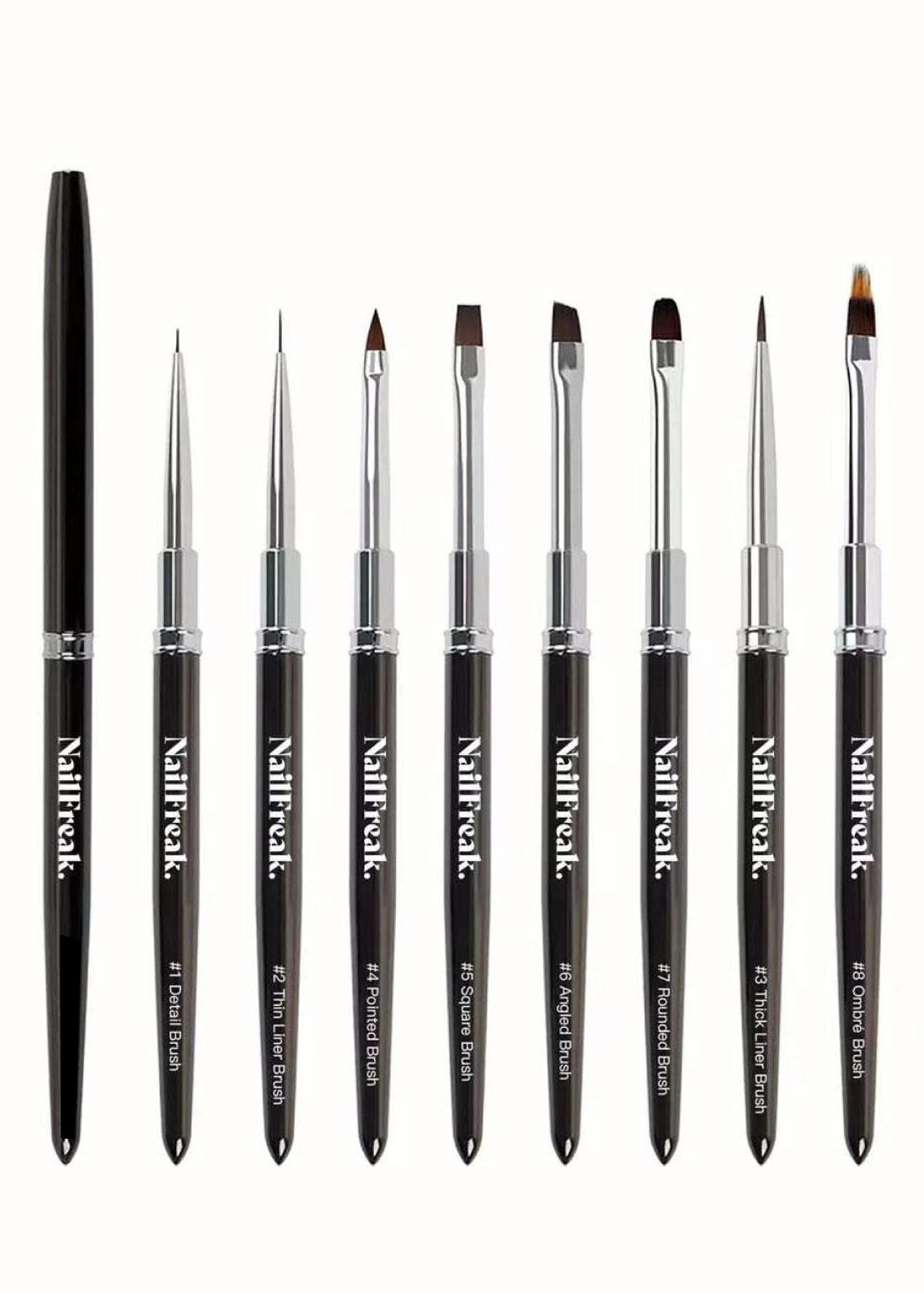 Nailart pensel #2 thin Liner Brush