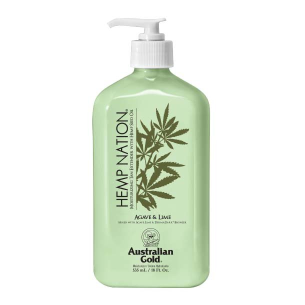 Australian Gold - Hemp Nation - Body Lotion - Agave & Lime - 535 ml.